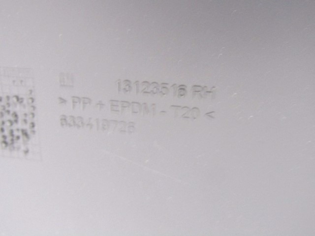 NOTRANJA OBLOGA SPREDNJIH VRAT OEM N. PNADTOPMERIVAAX03RMV5P ORIGINAL REZERVNI DEL OPEL MERIVA A X03 R (2006 - 2010) BENZINA/GPL LETNIK 2010