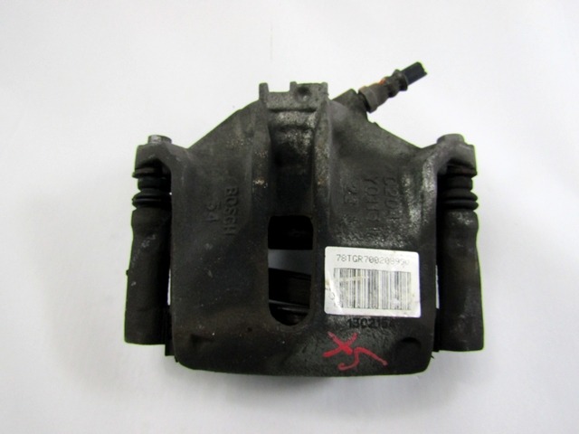 SPREDNJE LEVE ZAVORNE CELJUSTI  OEM N. 4400R6 ORIGINAL REZERVNI DEL PEUGEOT 208 CA CC MK1 (2012 -2019) DIESEL LETNIK 2012