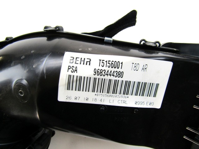 VENTILATOR  KABINE  OEM N. 9683444380 ORIGINAL REZERVNI DEL PEUGEOT 5008 0U 0E MK1 (2009 - 2013) DIESEL LETNIK 2010