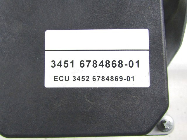 ABS AGREGAT S PUMPO OEM N. 3451676855001 ORIGINAL REZERVNI DEL BMW SERIE 3 BER/SW/COUPE/CABRIO E90/E91/E92/E93 LCI R (2009 - 2012) DIESEL LETNIK 2009