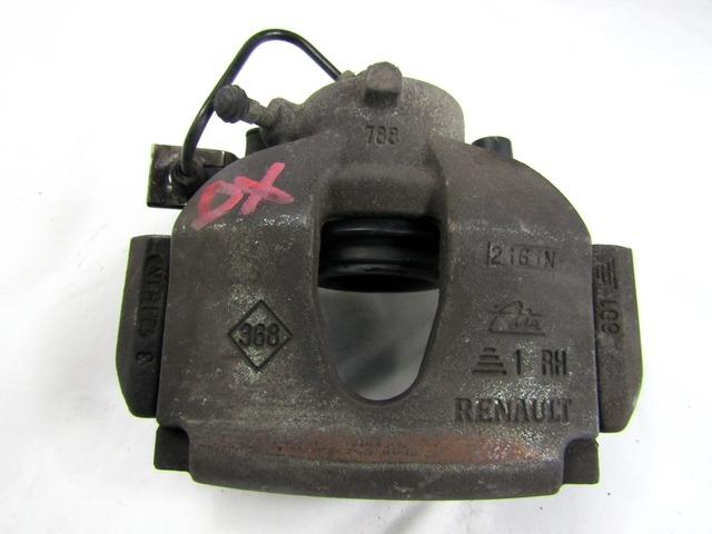 SPREDNJE DESNE ZAVORNE CELJUSTI  OEM N. 7701049104 ORIGINAL REZERVNI DEL RENAULT LAGUNA BG0/1 KG0/1 MK2 BER/SW (11/2000 - 12/2004) DIESEL LETNIK 2002