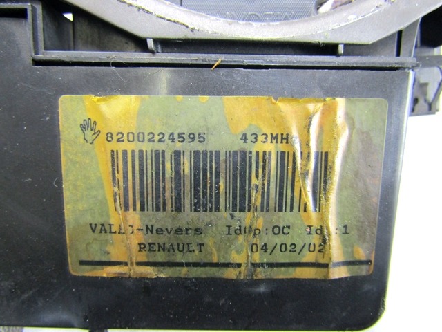 KOMPLET ODKLEPANJE IN VZIG  OEM N. 15775 KIT ACCENSIONE AVVIAMENTO ORIGINAL REZERVNI DEL RENAULT LAGUNA BG0/1 KG0/1 MK2 BER/SW (11/2000 - 12/2004) DIESEL LETNIK 2002