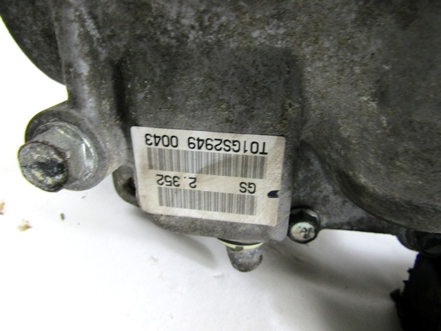 ZADNJI DIFERENCIAL OEM N. 30010000000 ORIGINAL REZERVNI DEL CITROEN C-CROSSER (2007 - 2012)DIESEL LETNIK 2010