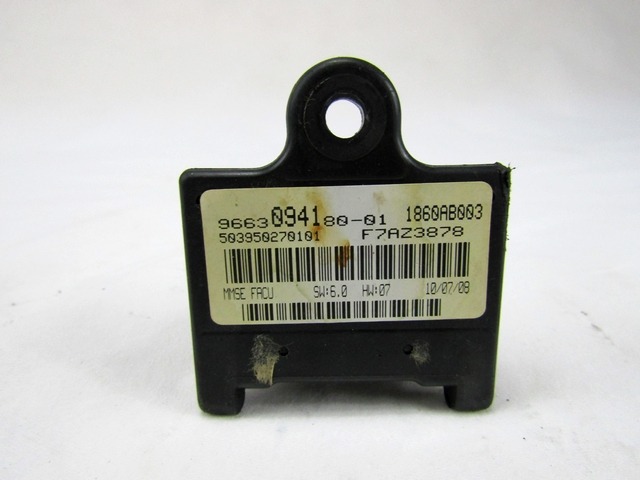 RAZNE KRMILNE ENOTE  OEM N. 9663094180 ORIGINAL REZERVNI DEL CITROEN C-CROSSER (2007 - 2012)DIESEL LETNIK 2010