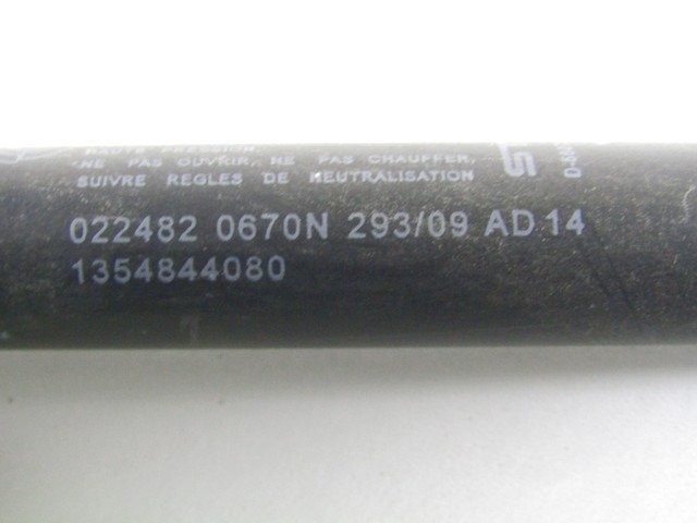 AMORTIZERJI PRTLJAZNIH VRAT  OEM N. 1354844080 ORIGINAL REZERVNI DEL CITROEN NEMO VU (2008 - 2013) DIESEL LETNIK 2010