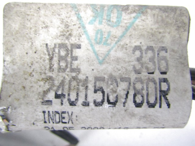 ELEKTRICNA NAPELJAVA OEM N. 240150780R ORIGINAL REZERVNI DEL RENAULT SCENIC XMOD / SCENIC JZ0/1 MK3 (2009 - 2012) DIESEL LETNIK 2009