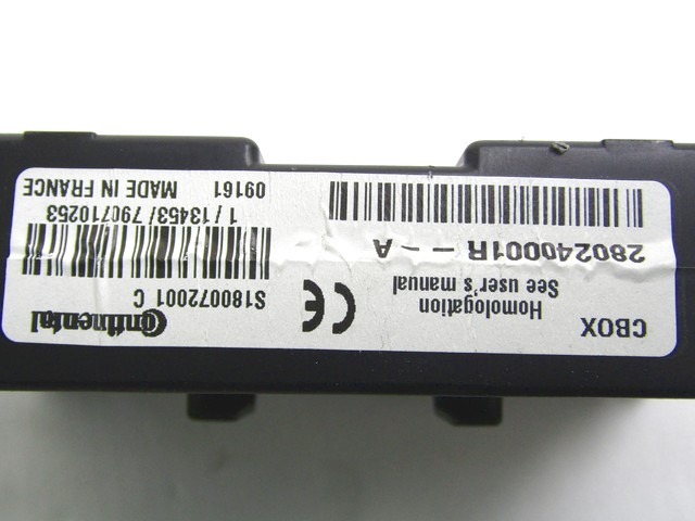 RAZNE KRMILNE ENOTE  OEM N. 280240001R ORIGINAL REZERVNI DEL RENAULT SCENIC XMOD / SCENIC JZ0/1 MK3 (2009 - 2012) DIESEL LETNIK 2009