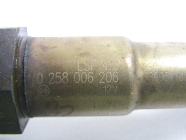 SONDA LAMBDA  OEM N. 258006206 ORIGINAL REZERVNI DEL FIAT IDEA 350 (2003 - 2008) BENZINA LETNIK 2006