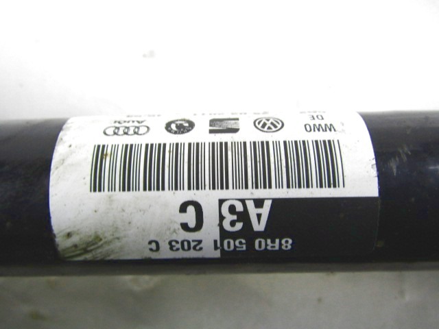 LEVA ZADNJA POGONSKA GRED  OEM N. 8R0501203C ORIGINAL REZERVNI DEL AUDI Q5 8R B8 (10/2008 - 06/2012) DIESEL LETNIK 2011