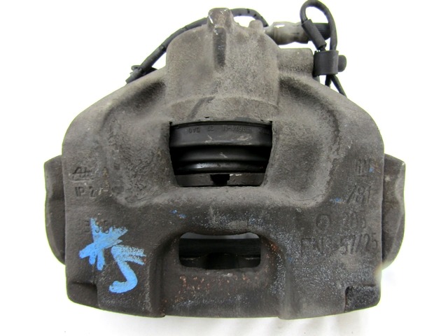 SPREDNJE LEVE ZAVORNE CELJUSTI  OEM N. 77364225 ORIGINAL REZERVNI DEL FIAT CROMA 194 MK2 R (11-2007 - 2010) DIESEL LETNIK 2008