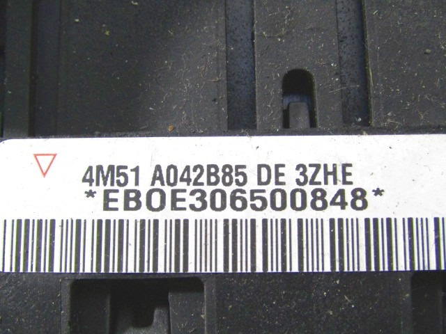 KIT AIRBAG KOMPLET OEM N. 4M5T-14B056-BJ ORIGINAL REZERVNI DEL FORD FOCUS DA HCP DP MK2 BER/SW (2005 - 2008) DIESEL LETNIK 2005