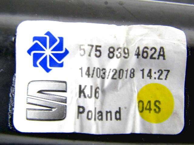 ROCNI SISTEM ZA DVIGOVANJE ZADNJEGA STEKLA  OEM N. 575839462A ORIGINAL REZERVNI DEL SEAT ATECA KH7 (DAL 2016)BENZINA LETNIK 2018