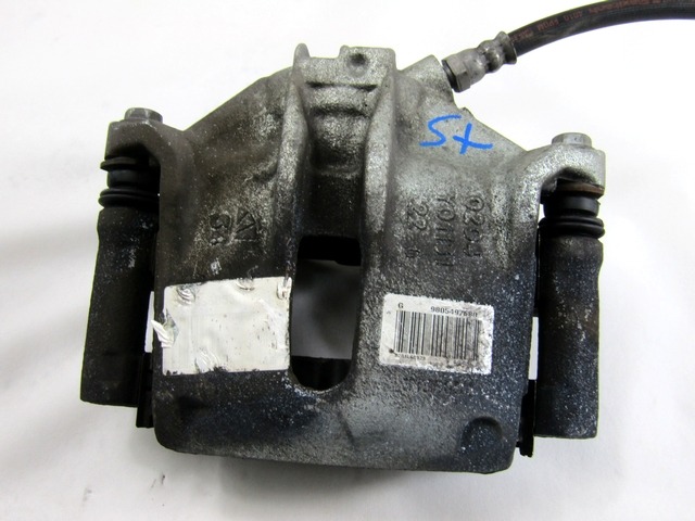 SPREDNJE LEVE ZAVORNE CELJUSTI  OEM N. 9805497680 ORIGINAL REZERVNI DEL PEUGEOT 2008 U (2013 - 2019) DIESEL LETNIK 2016