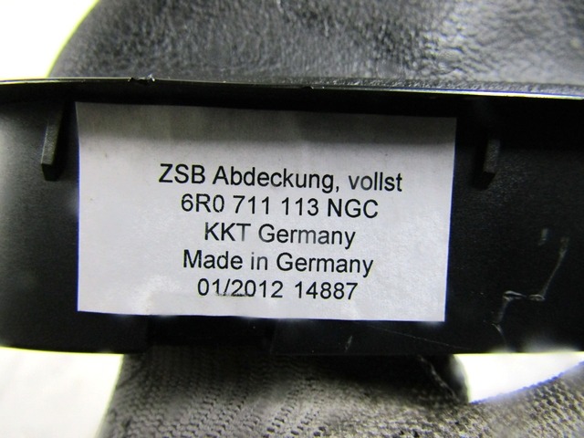 15 MENJAVA SLU?ALK OEM N. 6R0711113NGC ORIGINAL REZERVNI DEL VOLKSWAGEN POLO 6R1 6C1 (06/2009 - 02/2014) BENZINA LETNIK 2012