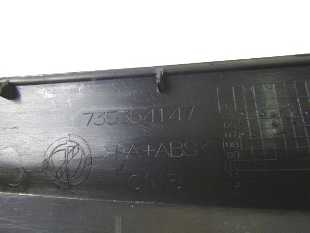 ODVOD ZRAKA OEM N. 735364147 ORIGINAL REZERVNI DEL FIAT CROMA 194 MK2 (2005 - 10/2007)  DIESEL LETNIK 2007