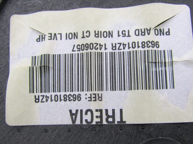 VRATNI PANEL OEM N. PNPDTPG3073ABR5P ORIGINAL REZERVNI DEL PEUGEOT 307 3A/B/C/E/H BER/SW/CABRIO (2001 - 2009) DIESEL LETNIK 2006