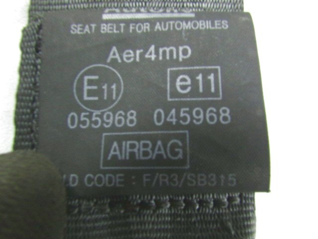 KIT AIRBAG KOMPLET OEM N. 9867 KIT AIRBAG COMPLETO ORIGINAL REZERVNI DEL JEEP COMPASS MK49 MK1 R (2011 - 2017)DIESEL LETNIK 2012