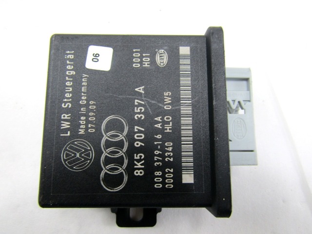 RACUNALNIK ZAROMETOV OEM N. 8K5907357A ORIGINAL REZERVNI DEL AUDI A4 B8 8K2 BER/SW/CABRIO (2007 - 11/2015) DIESEL LETNIK 2009