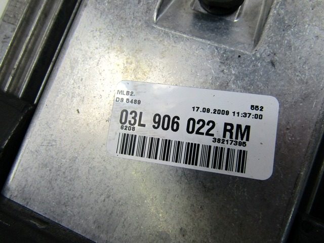 KOMPLET ODKLEPANJE IN VZIG  OEM N. 30007 KIT ACCENSIONE AVVIAMENTO ORIGINAL REZERVNI DEL AUDI A4 B8 8K2 BER/SW/CABRIO (2007 - 11/2015) DIESEL LETNIK 2009