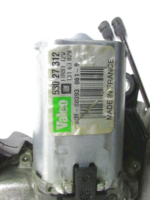 MOTORCEK ZADNJEGA BRISALCA OEM N. 13163029 ORIGINAL REZERVNI DEL OPEL CORSA D S07 (2006 - 2011) DIESEL LETNIK 2009