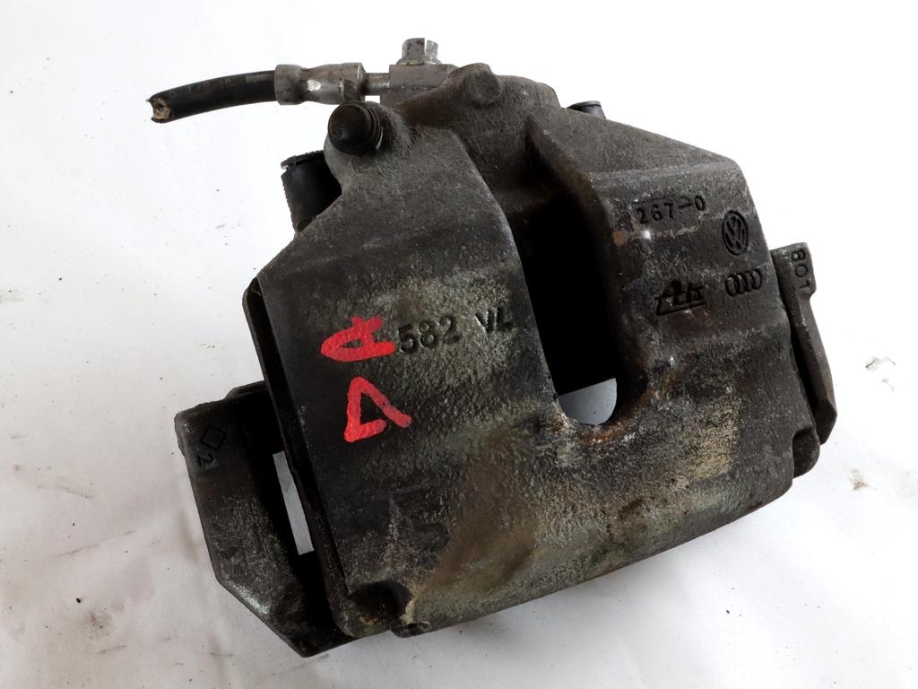 SPREDNJE DESNE ZAVORNE CELJUSTI  OEM N. 1K0615124D ORIGINAL REZERVNI DEL AUDI A3 MK2R 8P 8PA 8P1 8P7 (2008 - 2012)DIESEL LETNIK 2010