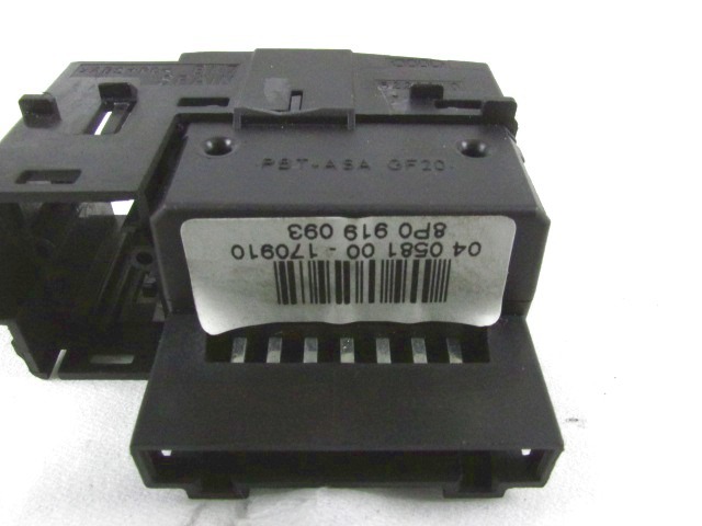 GLAVNO STIKALO LUCI OEM N. 8P0919093 ORIGINAL REZERVNI DEL AUDI A3 MK2R 8P 8PA 8P1 8P7 (2008 - 2012)DIESEL LETNIK 2010