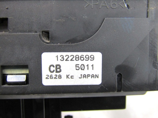 STIKALO ELEKTRICNEGA DVIGA STEKEL OEM N. 13228699 ORIGINAL REZERVNI DEL OPEL ASTRA H A04 L48 L08 L35 L67 R 5P/3P/SW (2007 - 2010) BENZINA LETNIK 2009