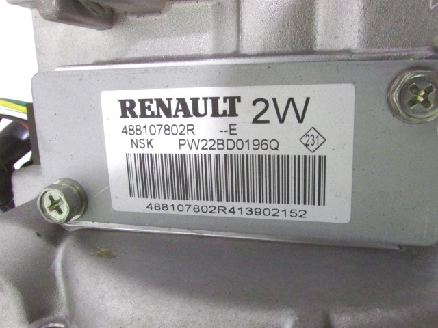 VOLANSKI DROG OEM N. 488107802R ORIGINAL REZERVNI DEL RENAULT MEGANE MK3 BZ0/1 B3 DZ0/1 KZ0/1 BER/SPORTOUR/ESTATE (2009 - 2015) DIESEL LETNIK 2013