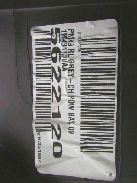 VRATNI PANEL OEM N. PNPSTDGCALIBERSV5P ORIGINAL REZERVNI DEL DODGE CALIBER (2006 -2012) DIESEL LETNIK 2010