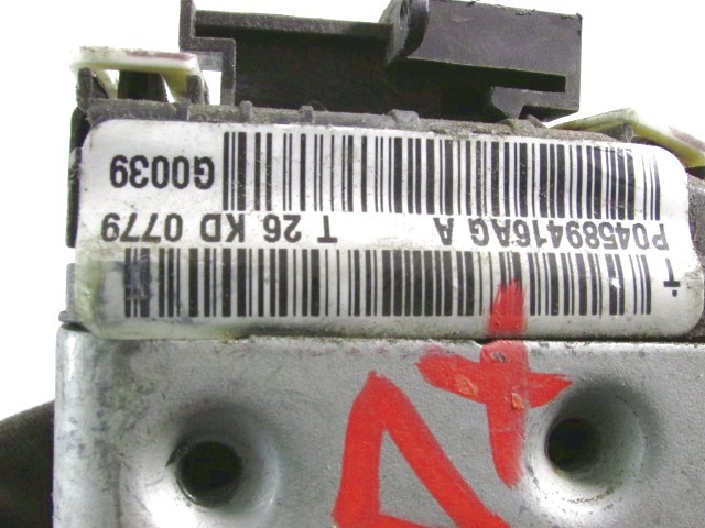 CENTRALNI ZAKLEP SPREDNJIH VRAT  OEM N. 04589416AG ORIGINAL REZERVNI DEL DODGE CALIBER (2006 -2012) DIESEL LETNIK 2010