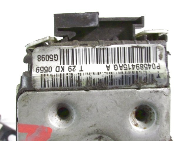 CENTRALNA KLJUCAVNICA ZADJIH LEVIH VRAT OEM N. 04589415AG ORIGINAL REZERVNI DEL DODGE CALIBER (2006 -2012) DIESEL LETNIK 2010