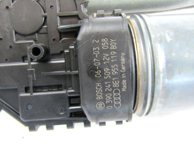 MOTORCEK PREDNJIH BRISALCEV OEM N. 8E1955119 ORIGINAL REZERVNI DEL AUDI A4 B7 8EC 8ED 8HE BER/SW/CABRIO (2004 - 2007) DIESEL LETNIK 2006