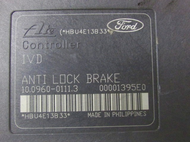 ABS AGREGAT S PUMPO OEM N. 3M51-2C405-EA ORIGINAL REZERVNI DEL MAZDA 3 MK1 BK (2003 - 2009)DIESEL LETNIK 2005