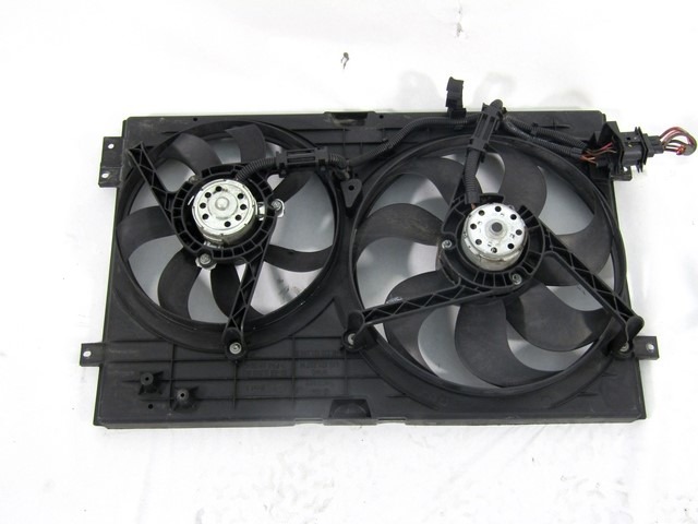 VENTILATOR HLADILNIKA OEM N. 1J0121207M ORIGINAL REZERVNI DEL SEAT LEON 1M1 MK1 (2000 - 2005)DIESEL LETNIK 2005