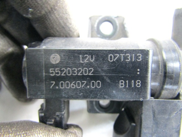 ELEKTROVENTIL  OEM N. 55203202 ORIGINAL REZERVNI DEL FIAT 500 CINQUECENTO 312 MK3 (2007 - 2015) DIESEL LETNIK 2008