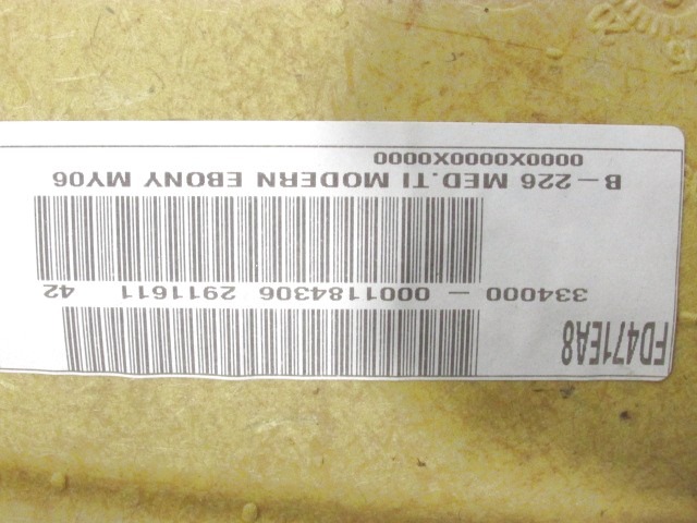 VRATNI PANEL OEM N. PNPSTFDFUSIONJURBR5P ORIGINAL REZERVNI DEL FORD FUSION JU R (03/2006 - 2012) BENZINA LETNIK 2007