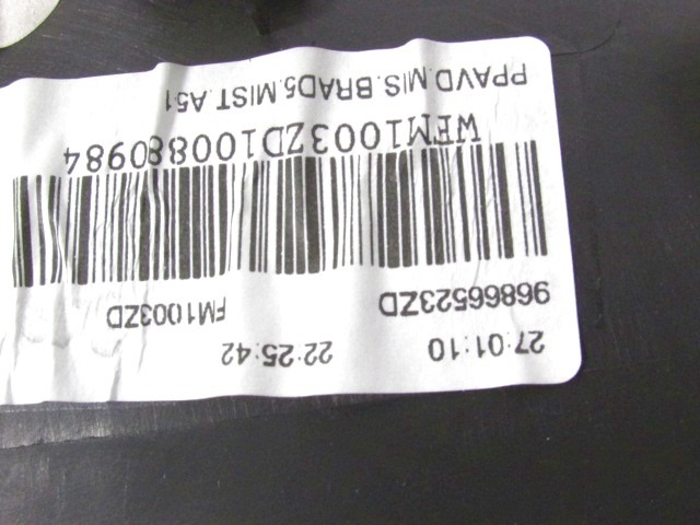 NOTRANJA OBLOGA SPREDNJIH VRAT OEM N. PNADTCTC3MK2BR5P ORIGINAL REZERVNI DEL CITROEN C3 MK2 SC (2009 - 2016) BENZINA/GPL LETNIK 2010