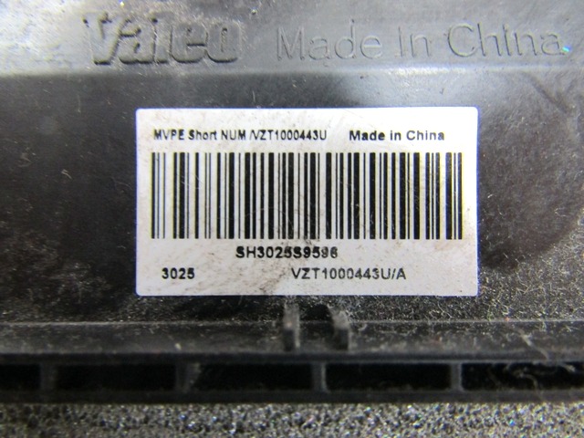 REGULATOR PREZRACEVANJA OEM N. VZT1000443U ORIGINAL REZERVNI DEL FIAT FREEMONT (2011 - 2015)DIESEL LETNIK 2013