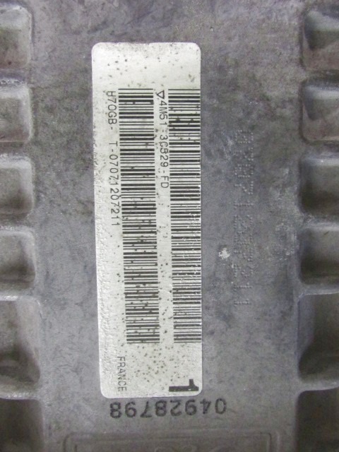 VOLANSKI DROG OEM N. 4M51-3C529-FD ORIGINAL REZERVNI DEL FORD FOCUS DA HCP DP MK2 BER/SW (2005 - 2008) DIESEL LETNIK 2007