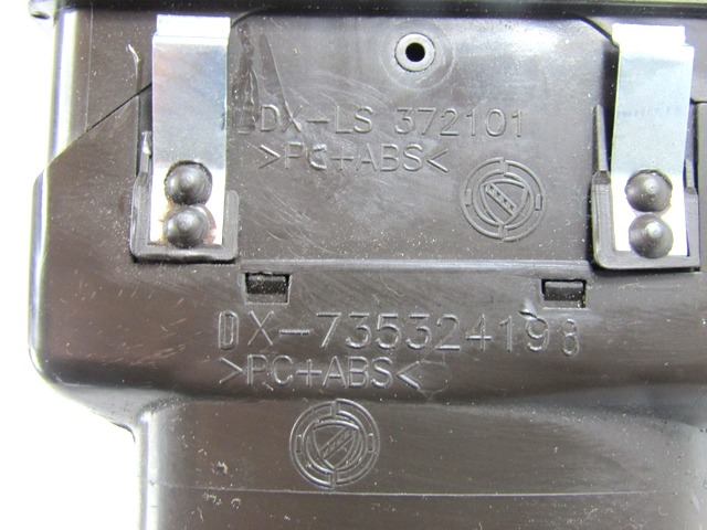 ODVOD ZRAKA OEM N. 735324198 ORIGINAL REZERVNI DEL LANCIA MUSA 350 (2004 - 2007) DIESEL LETNIK 2007