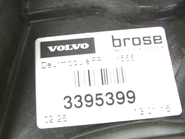 MEHANIZEM DVIGA SPREDNJIH STEKEL  OEM N. 111861 SISTEMA ALZACRISTALLO PORTA ANTERIORE ELETT ORIGINAL REZERVNI DEL VOLVO V40 MK1 525 526 (2012 - 2016)DIESEL LETNIK 2016