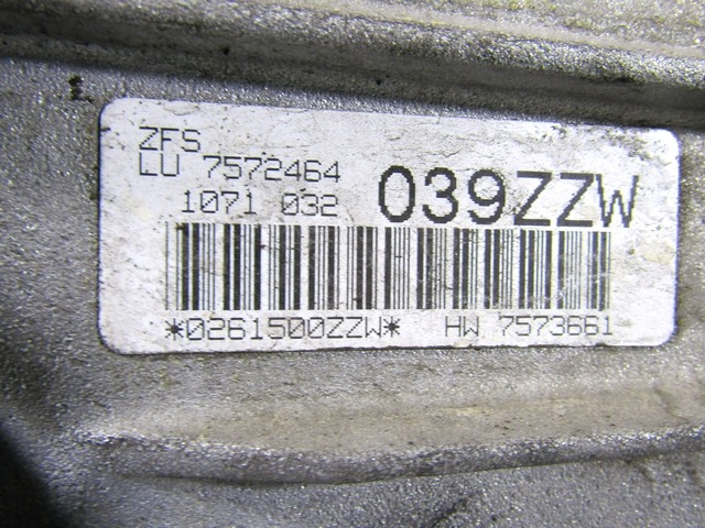 AVTOMATSKI MENJALNIK OEM N. 1071301271 ORIGINAL REZERVNI DEL BMW SERIE 3 BER/SW/COUPE/CABRIO E90/E91/E92/E93 (2005 -2009) DIESEL LETNIK 2008