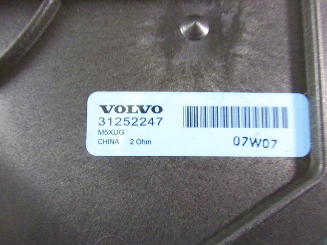 ZVOCNIKI OEM N. 31252247 ORIGINAL REZERVNI DEL VOLVO C30 533 (2006 - 2012)DIESEL LETNIK 2008