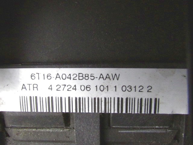 KIT AIRBAG KOMPLET OEM N. 20862 KIT AIRBAG COMPLETO ORIGINAL REZERVNI DEL FORD TRANSIT CONNECT/TOURNEO MK1 P65 P70 P80 (2002 - 2012) DIESEL LETNIK 2008