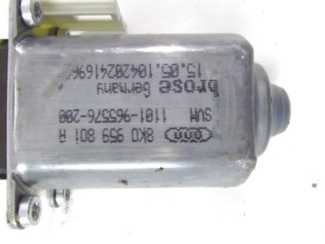 MEHANIZEM DVIGA SPREDNJIH STEKEL  OEM N. 8K0959801A ORIGINAL REZERVNI DEL AUDI A6 C6 R 4F2 4FH 4F5 BER/SW/ALLROAD (10/2008 - 2011) DIESEL LETNIK 2011