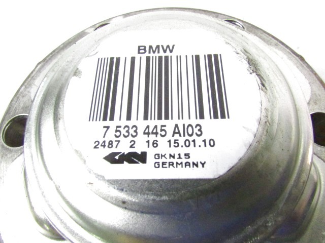 LEVA ZADNJA POGONSKA GRED  OEM N. 7533445 ORIGINAL REZERVNI DEL BMW SERIE 1 BER/COUPE/CABRIO E81/E82/E87/E88 LCI R (2007 - 2013) DIESEL LETNIK 2010