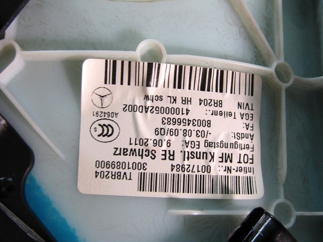 VRATNI PANEL OEM N. PNPDPMBCLASCW204RSW5P ORIGINAL REZERVNI DEL MERCEDES CLASSE C W204 R BER/SW (2011 - 10/2014)DIESEL LETNIK 2011