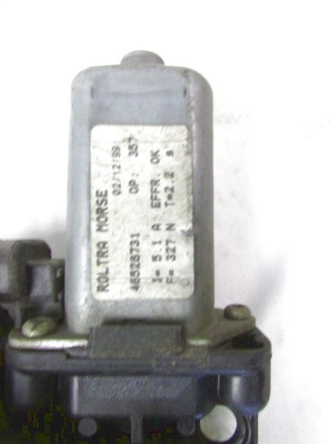 MEHANIZEM DVIGA SPREDNJIH STEKEL  OEM N. 46528731 ORIGINAL REZERVNI DEL FIAT MAREA 185 R BER/SW (03/1999 - 2003) DIESEL LETNIK 2000