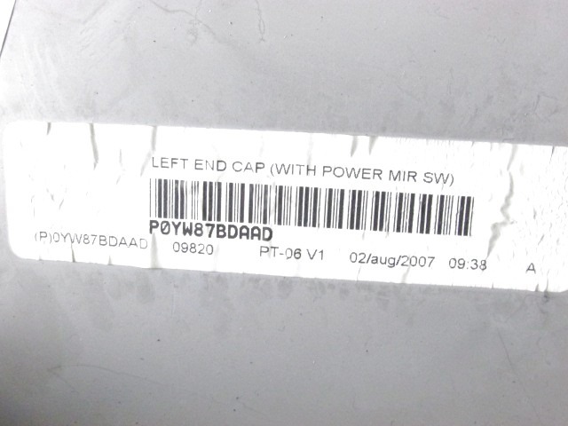 MONTA?NI DELI /  ARMATURNE PLOSCE SPODNJI OEM N. 0YW87BDAAD ORIGINAL REZERVNI DEL CHRYSLER PT CRUISER PT (2000 - 2010) DIESEL LETNIK 2009