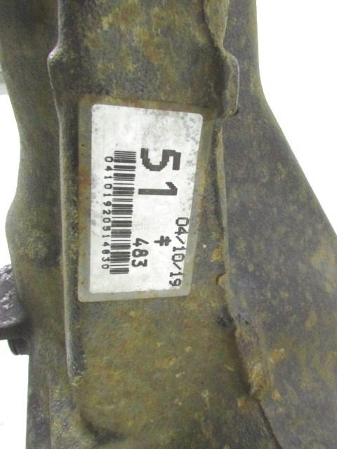 ZADNJI DIFERENCIAL OEM N. 4111042011 ORIGINAL REZERVNI DEL TOYOTA RAV 4 A2 MK2 (2000 - 2006) DIESEL LETNIK 2004